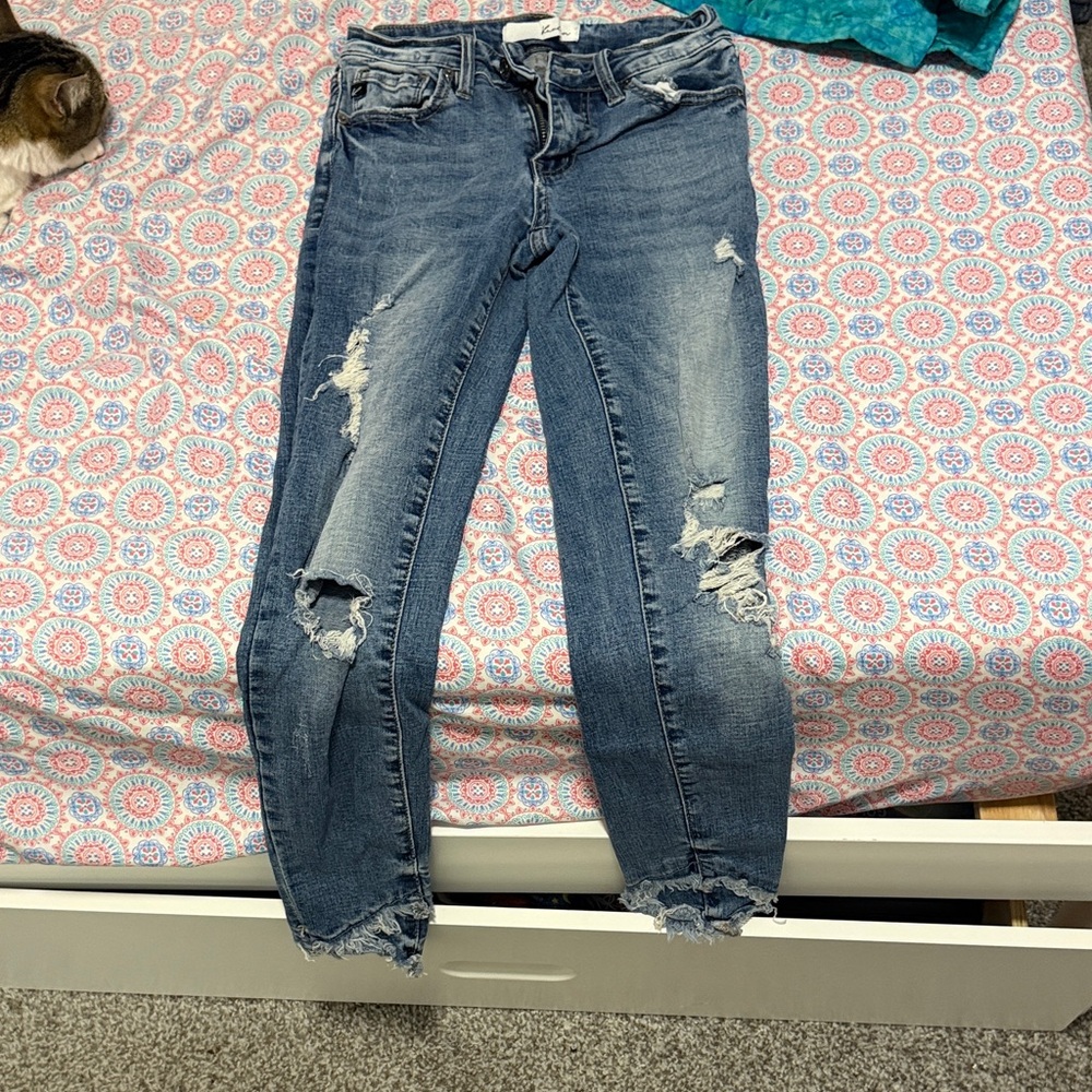 KanCan Ripped Denim Women's Jeans